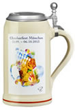 Oktoberfestkrug 2013 als Sammlerkrug mit Zinndeckel