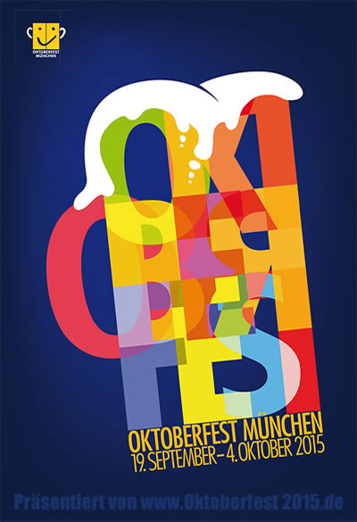 Neues Oktoberfestplakat - Wiesn in München - Munich official poster
