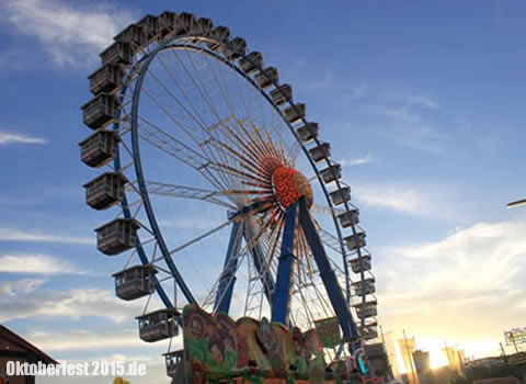 Willkommen bei der Münchner Wiesn - Welcome to the Munich Oktoberfest