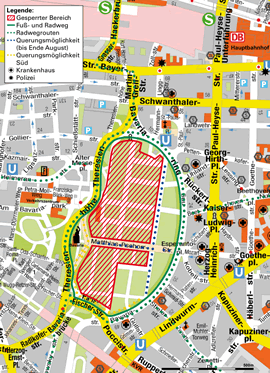 Wiesnaufbau Oktoberfest - Plan als PDF ffnen...